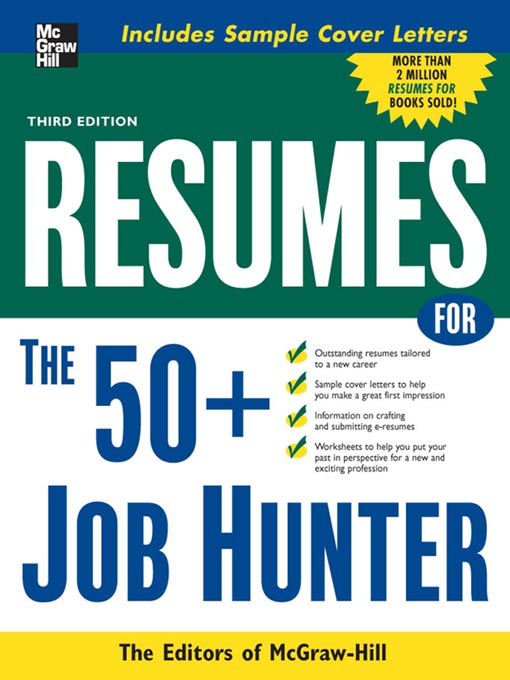 Title details for Resumes for 50+ Job Hunters by Editors of VGM Career Books - Available